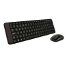 Kit Logitech Teclado y Mouse wireless MK220