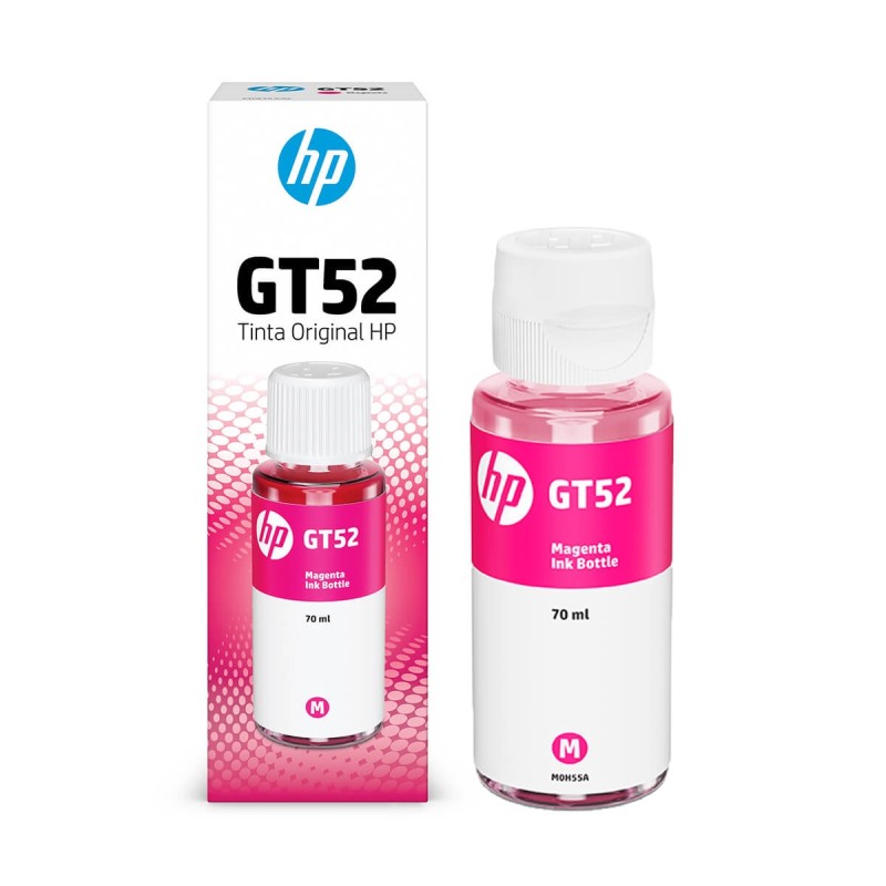 Botella de Tinta HP GT52, M0H55AL - Magenta