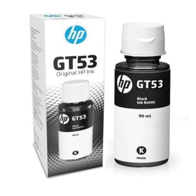 Botella de tinta HP GT53, 1VV22AL, Negro