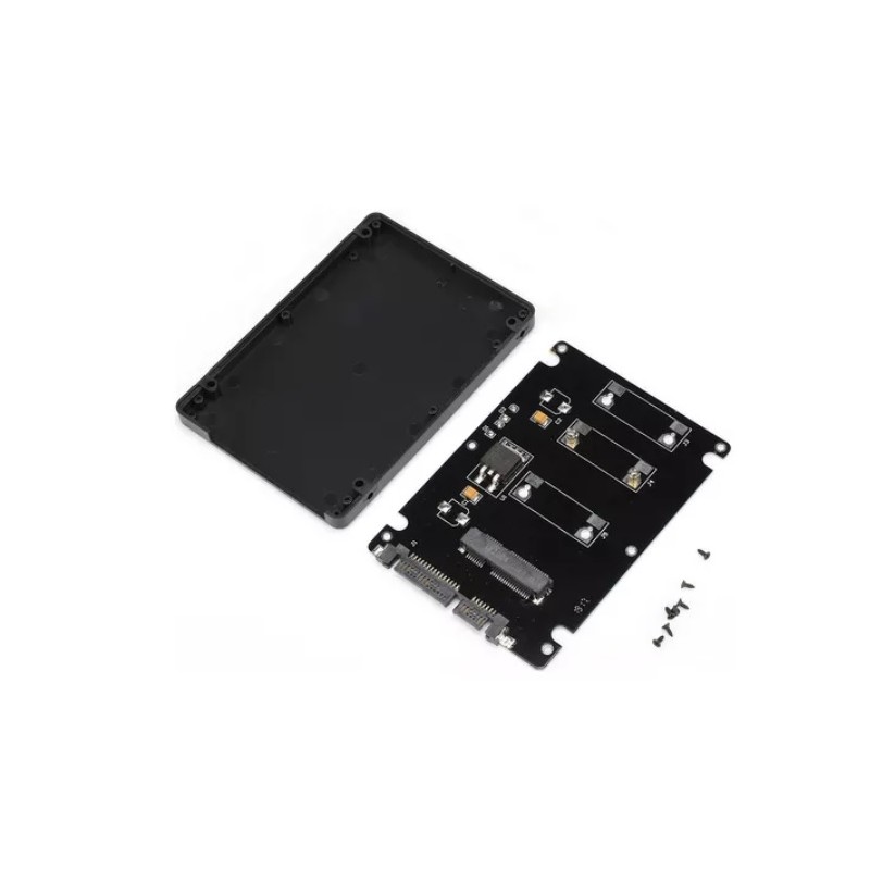 Gabinete Adaptador M.2 NGFF SSD a SATA 7mm