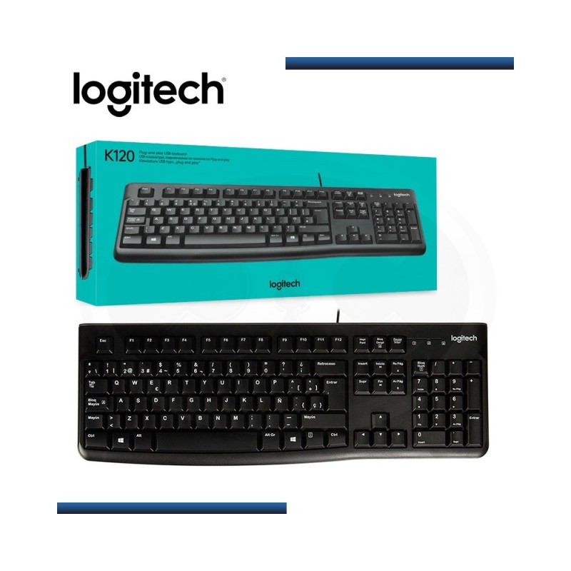 Teclado USB Logitech K120