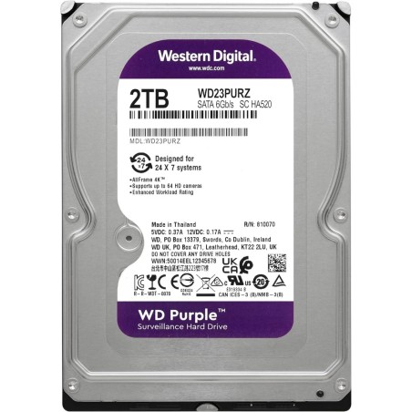 DISCO DURO 2TB WD WD23PURZ
