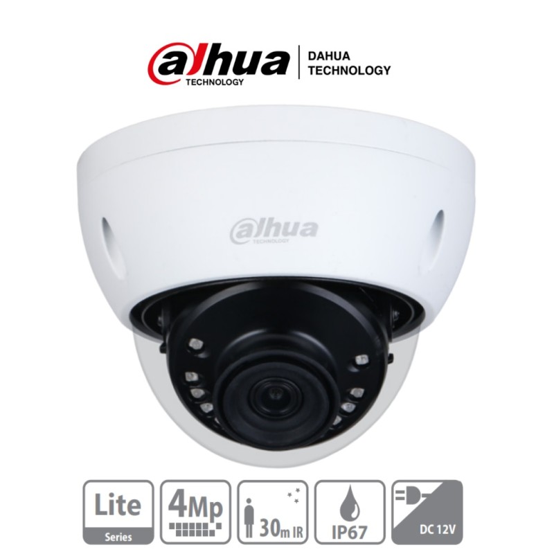 CAMARA DAHUA HDBW1400E-28 4MP LENTE 2.8mm IR 30M IP67