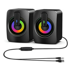 BOCINA RGB PORTABLE CABLE USB