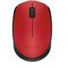 Mouse Logitech M170 Wireless ROJO