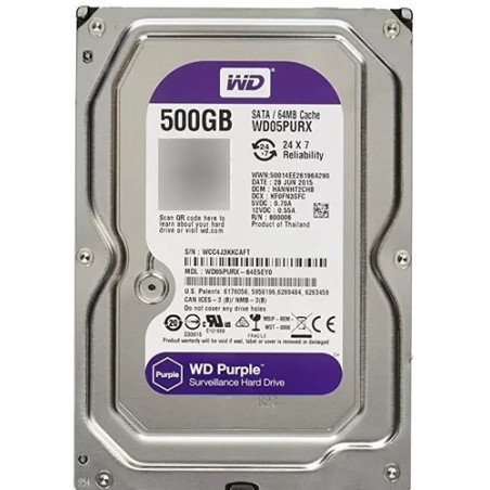 DISCO DURO 500GB WD5000PURX